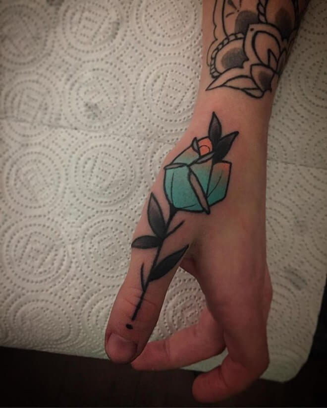 Amazing Thumb Tattoo