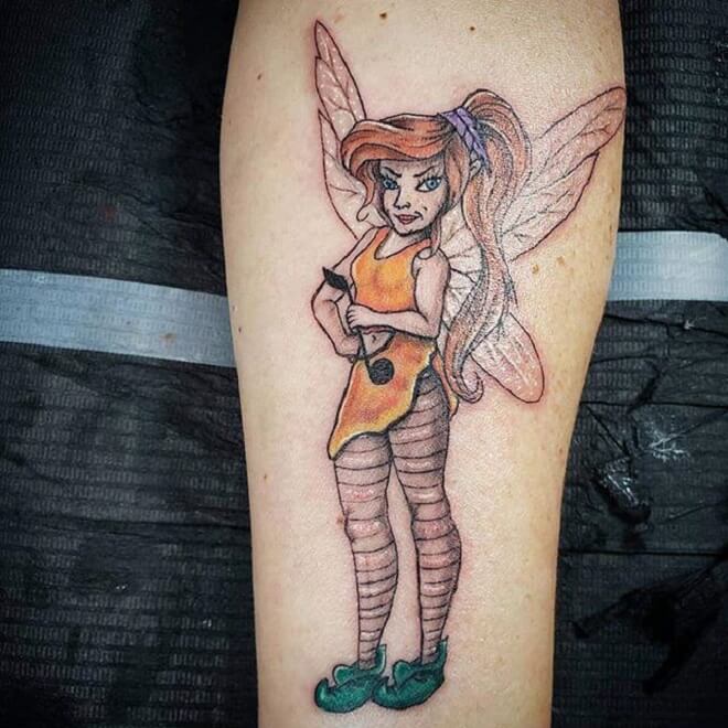 Arm Fairy Tattoo