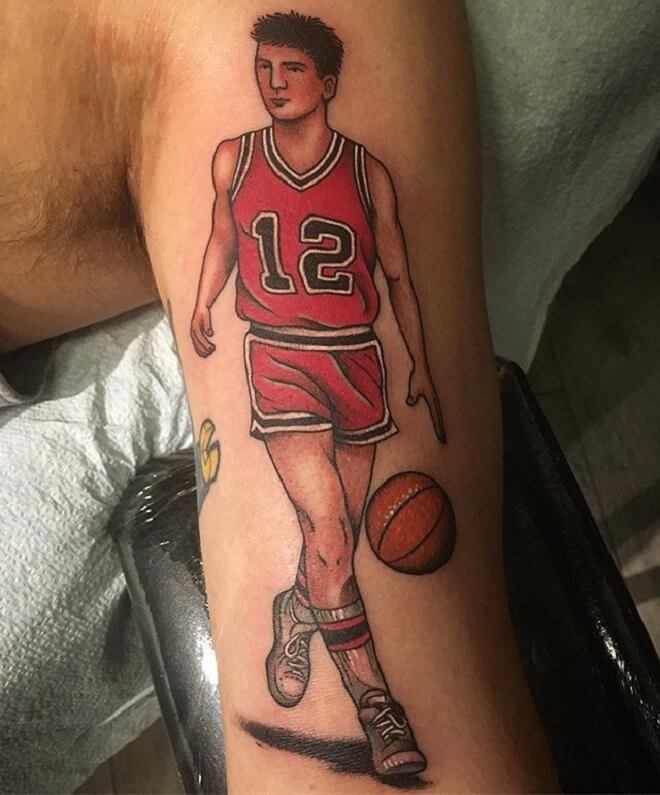 Basketball Players Tattoo