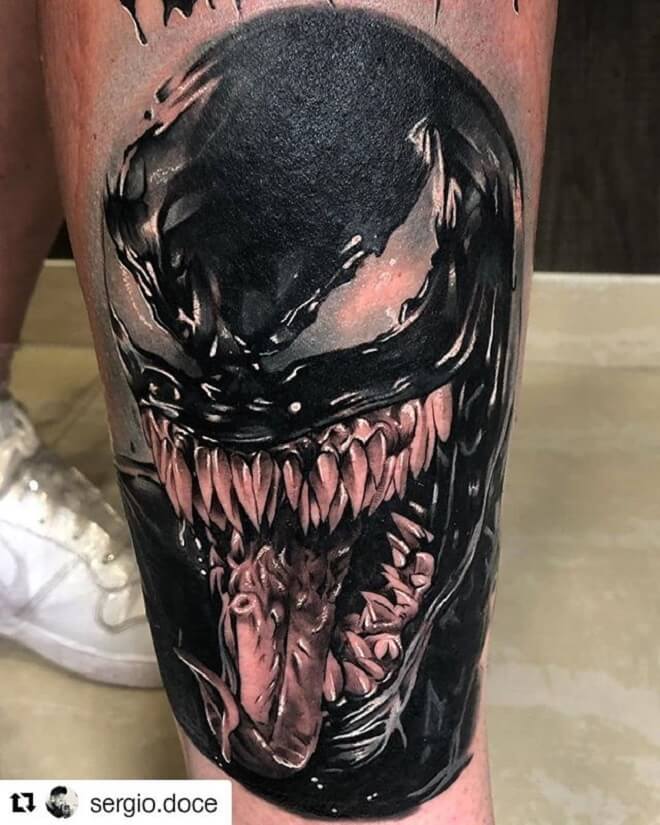 Black Venom Tattoo