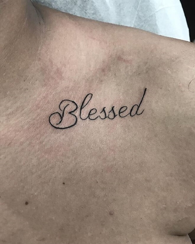 Blessed Tattoo Art