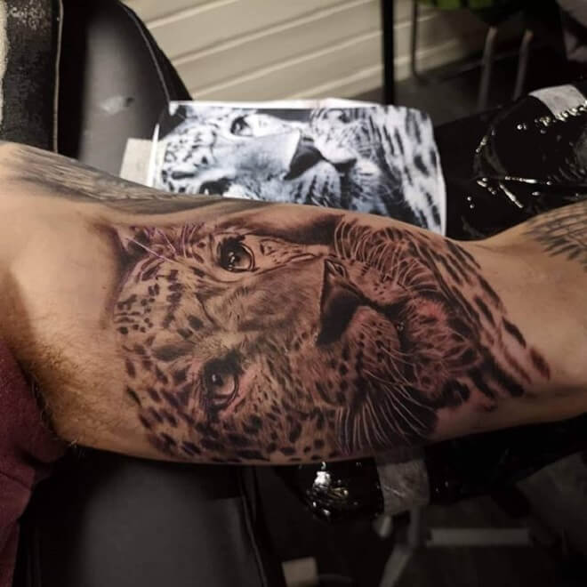 Body Leopard Tattoo