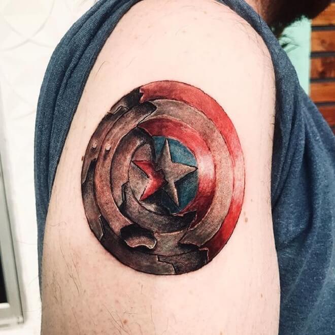Captain America Art Work