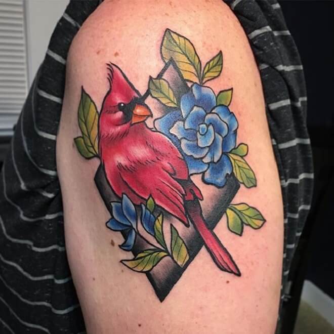 Cardinal Tattoo Style