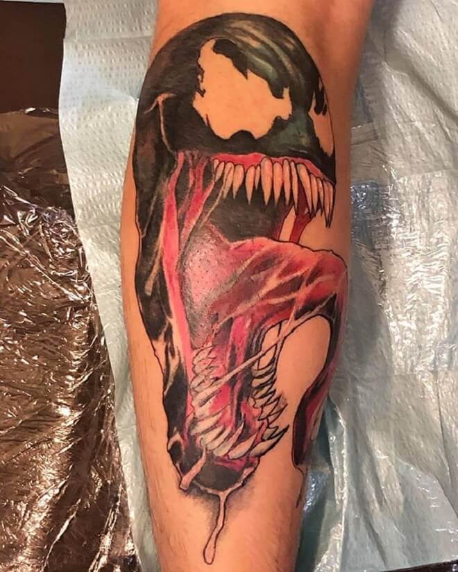 Color Venom Tattoo