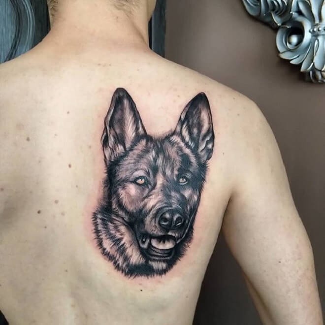 Dog Tattoo for Men