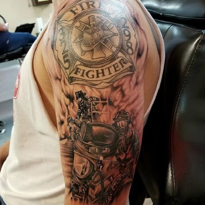 Firefighter Tattoo Designs
