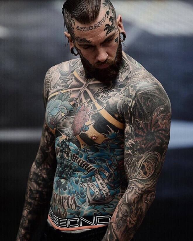 Full Body Tattoo for Men