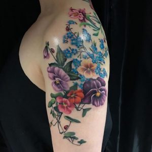 Top 30 Forget Me Not Tattoos | Best Forget Me Not Tattoo Designs & Ideas