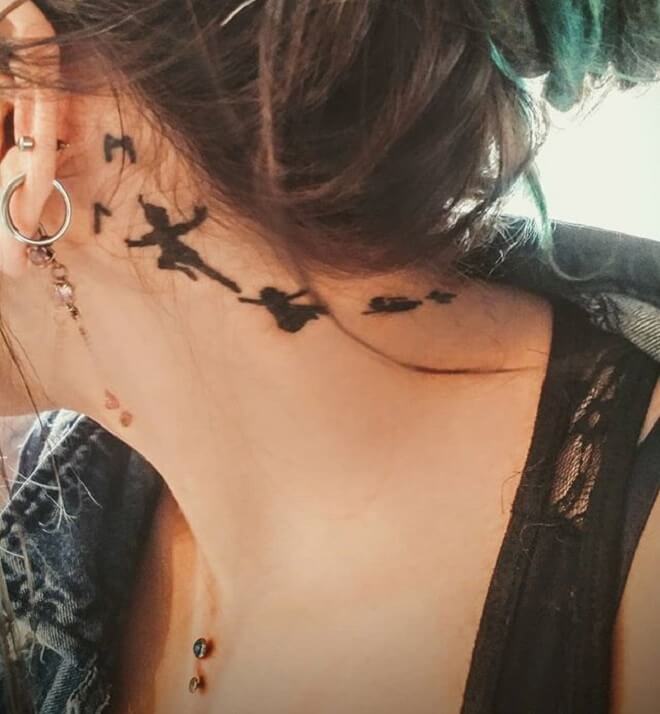 Girl Peter Pan Tattoo