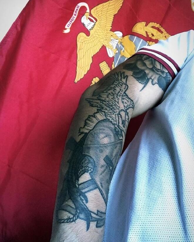 Guns Patriotic Tattoo