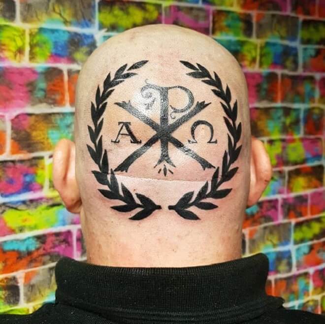 Head Tattoo for Men