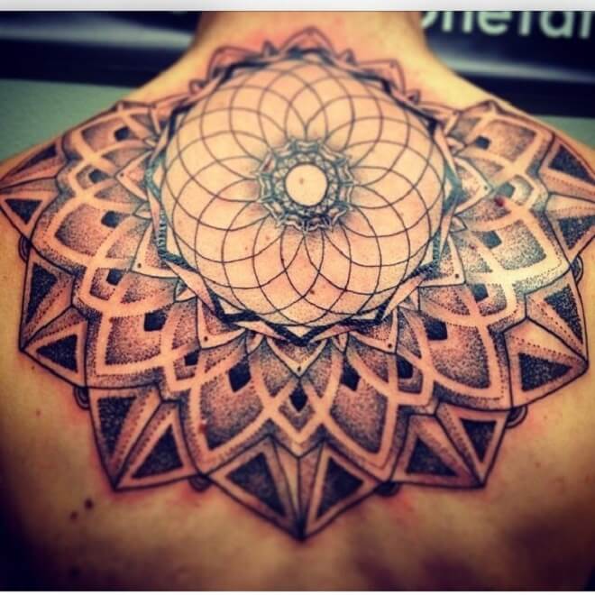 Incredible Upper Back Tattoo