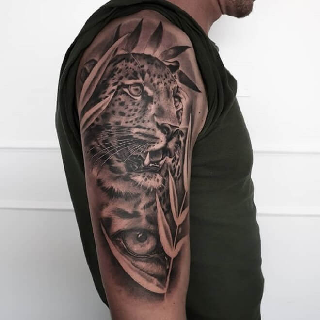 Leopard Tattoo for Men