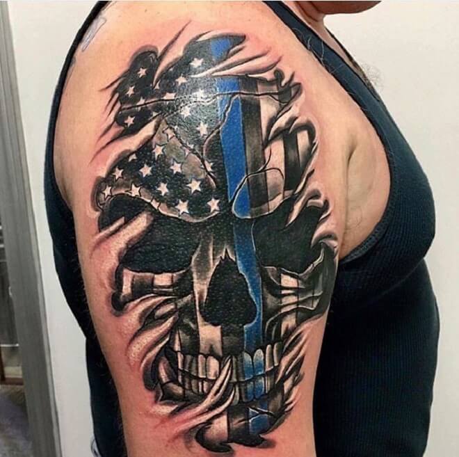 Patriotic Tattoo for Men