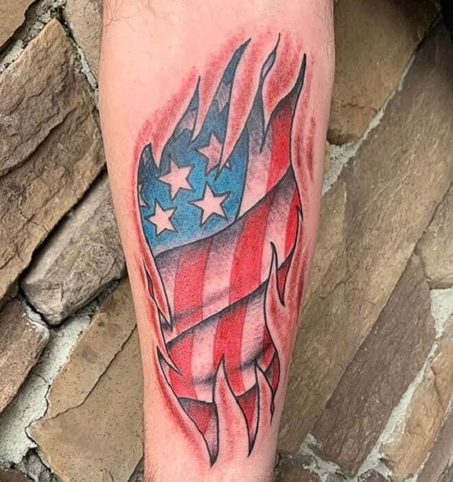 Patriotic Tattoo