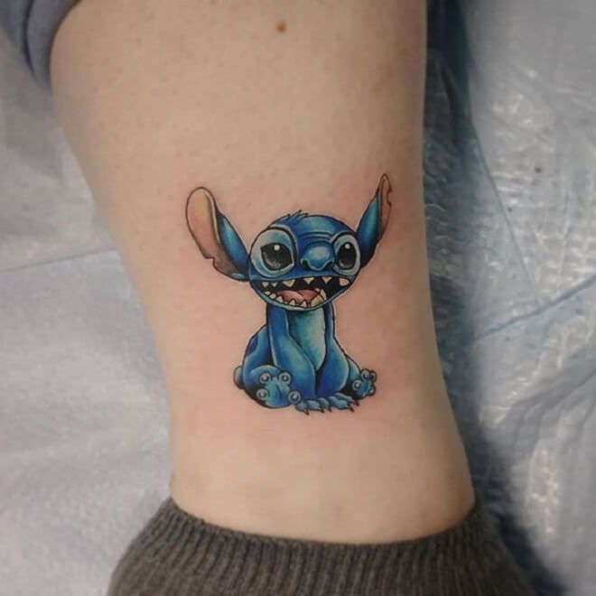 Perfect Lilo and Stitch Tattoo