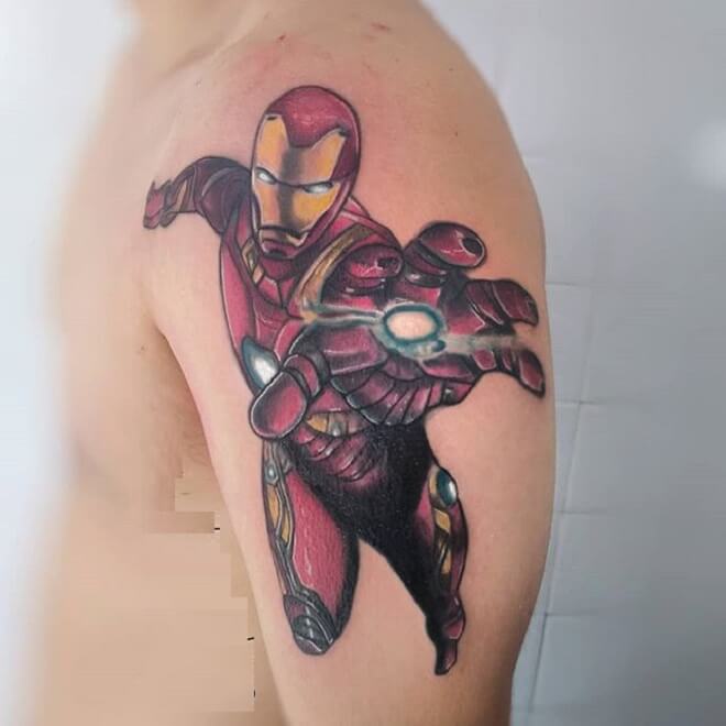Super Ironman Tattoo