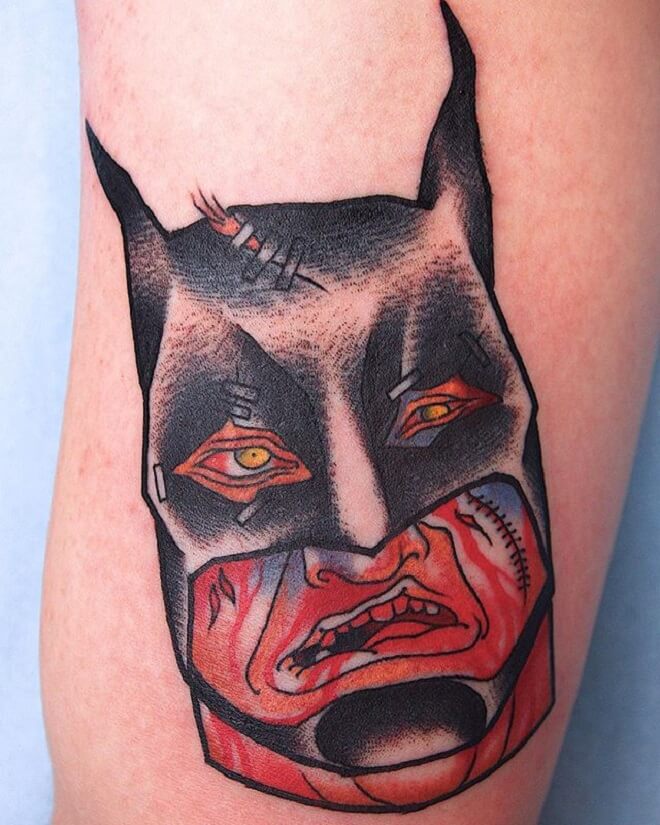 Superhero New Batman Tattoo