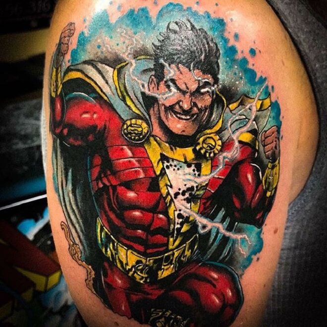 Superman Tattoo. 