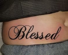 Top Blessed Tattoo