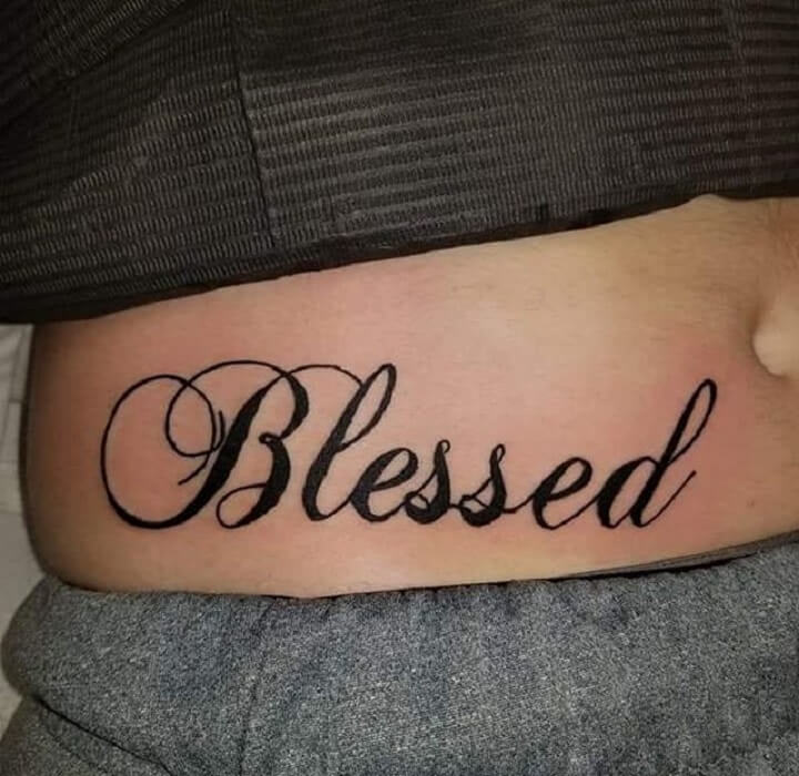 Top 30 Blessed Tattoos | Powerful Blessed Tattoo Designs & Ideas