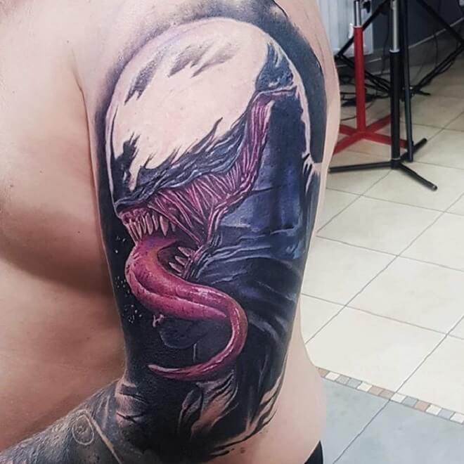 Venom Boy Tattoo