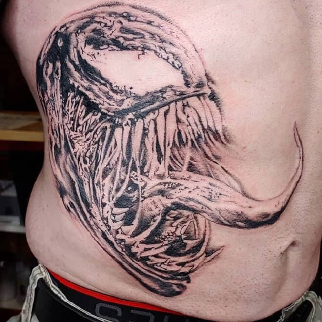 Venom Tattoo Art