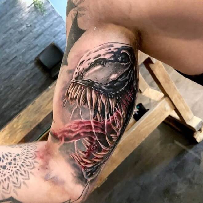 Venom Tattoo Style