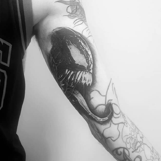 Venom Tattoo for Men