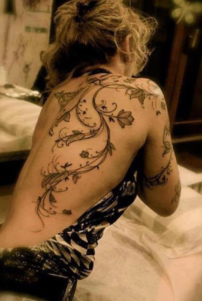 Vine Tattoo for Women