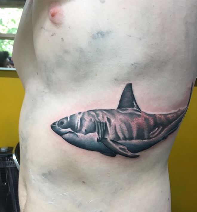 Amazing Shark Tattoo