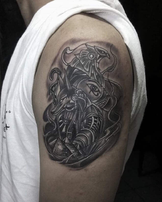 Anubis Tattoo Art