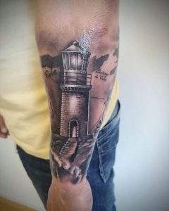Top 30 Lighthouse Tattoos | Incredible Lighthouse Tattoo Designs & Ideas