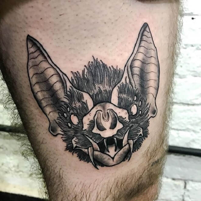 Bat Tattoo Artist. 