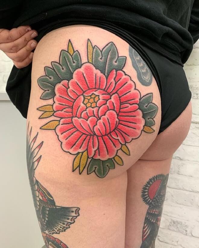 Beautiful Butt Tattoo