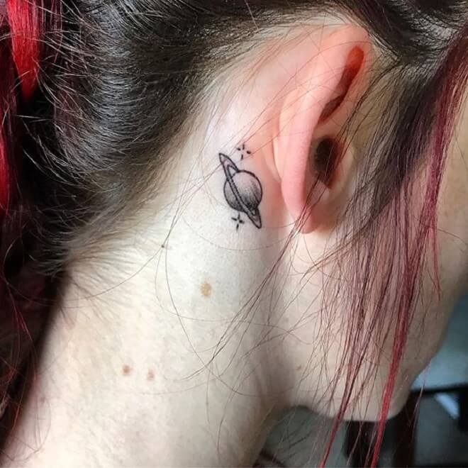 Behind the Ear Tattoo Designs