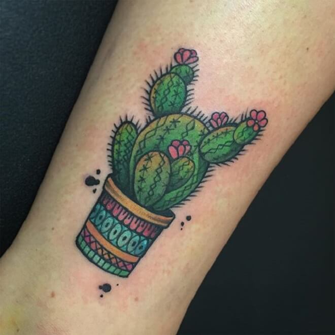 Best Cactus Tattoo