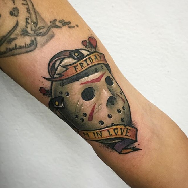 Best Jason Mask Tattoo