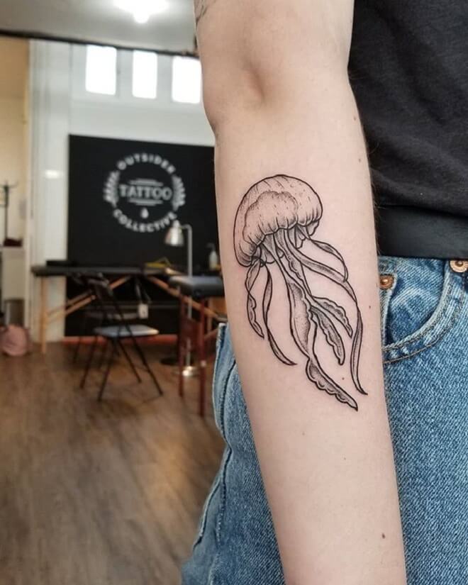Best Jellyfish Tattoo