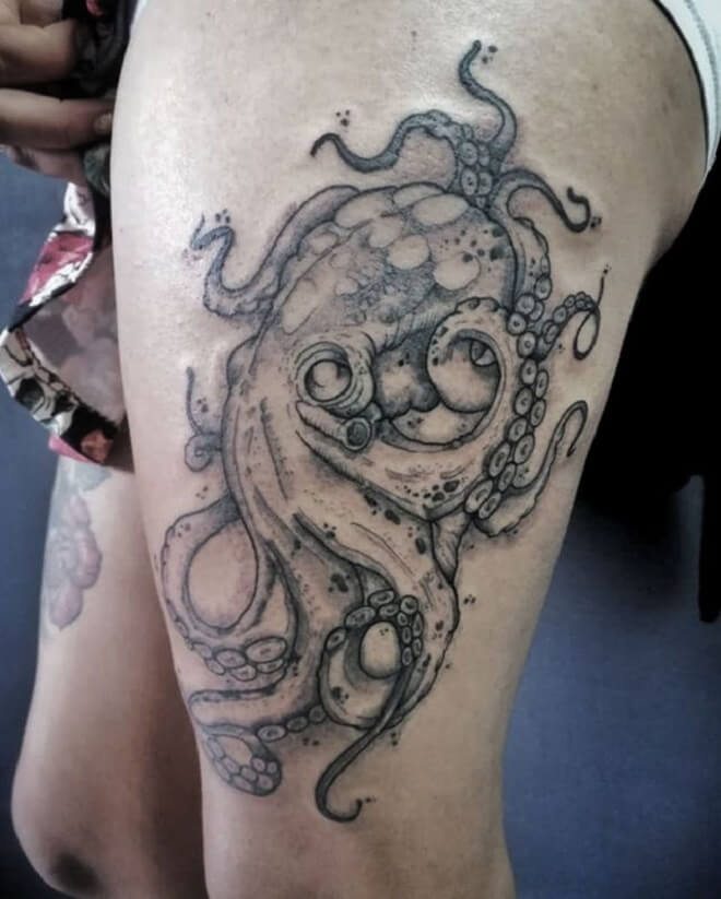Best Kraken Tattoo