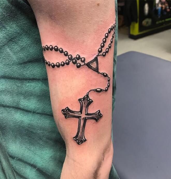 Best Rosary Tattoo