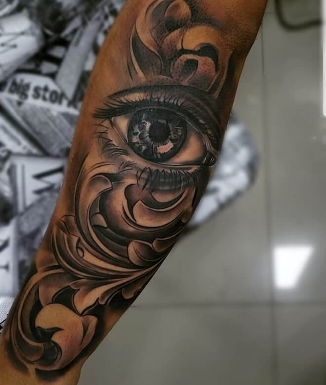 Black and Grey Tattoo