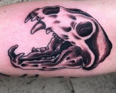 Bear Skull Tattoo