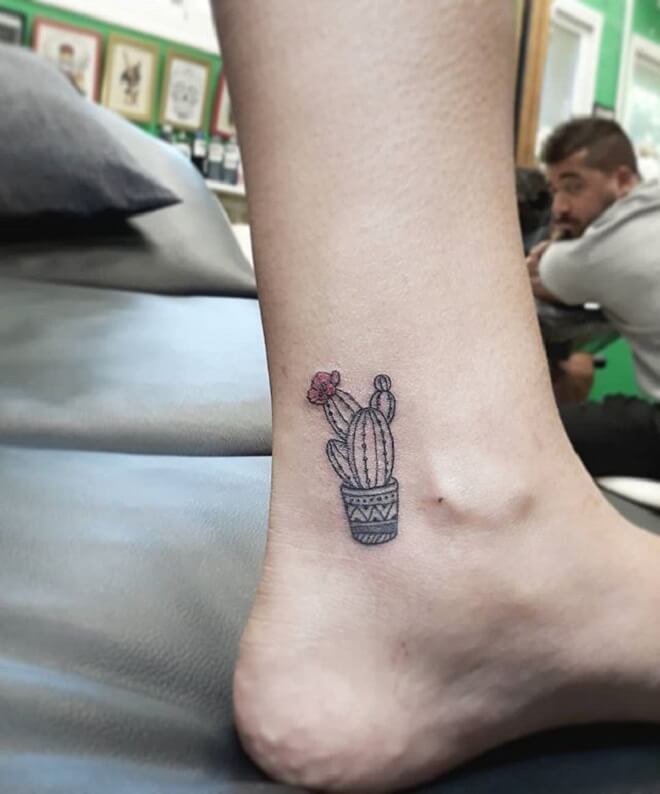 Cactus Small Tattoo