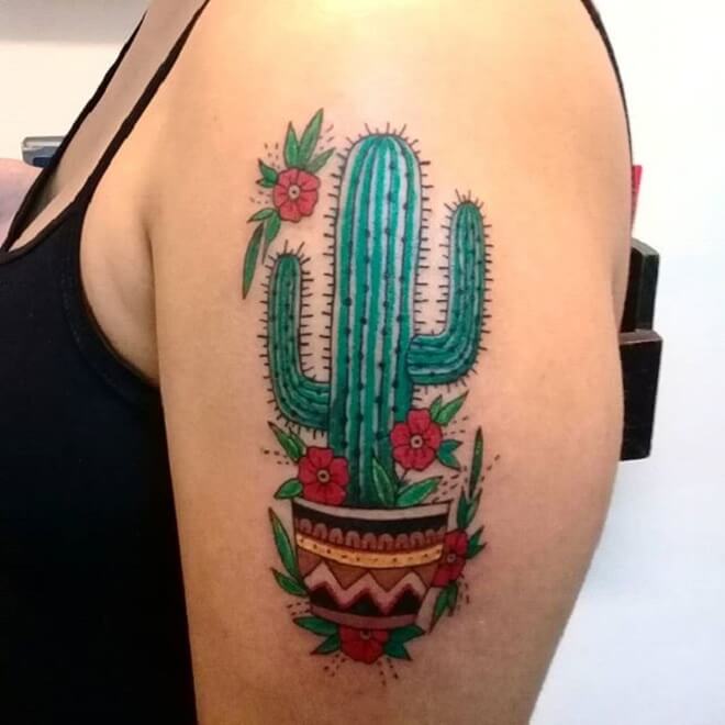 Cactus Tattoo Art