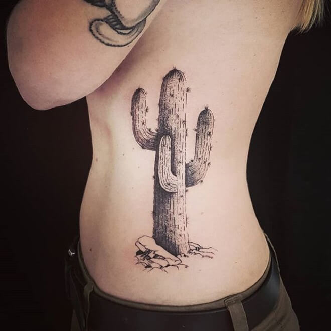 Cactus Tattoo for Women