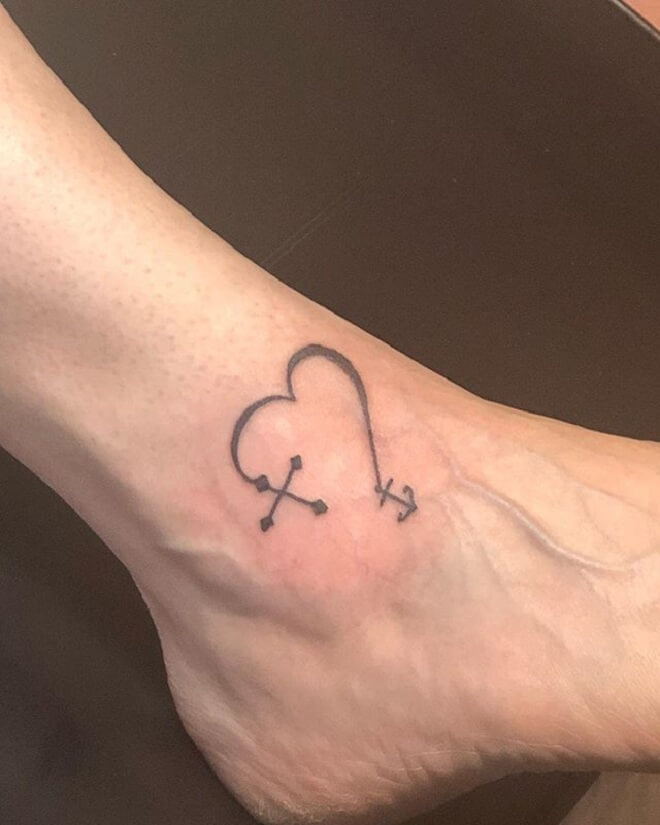 Cross Love Tattoo