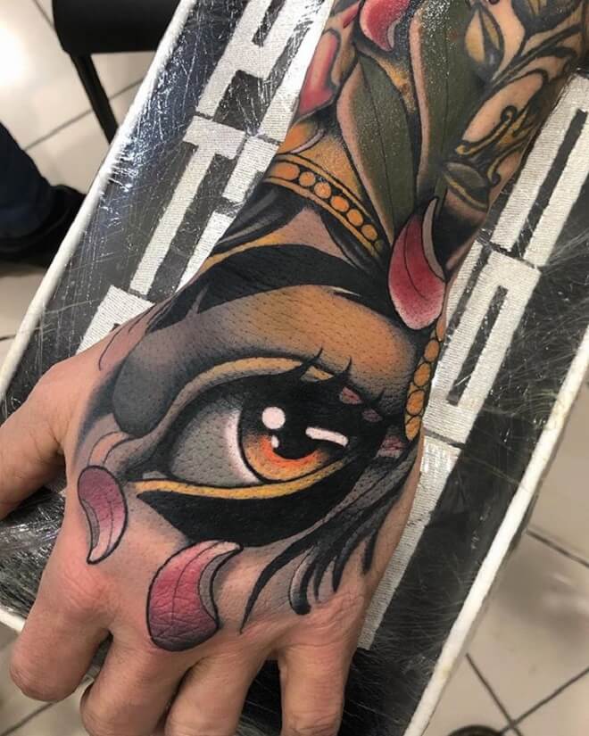 Eye Neo Traditional Tattoo