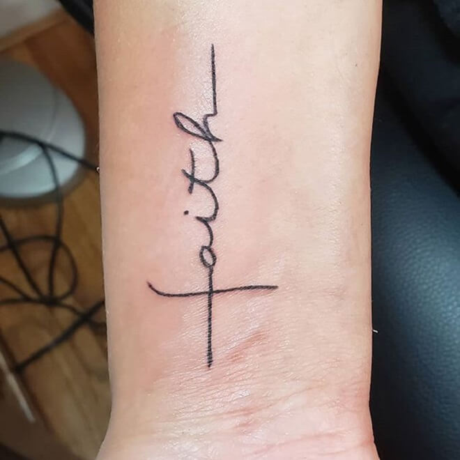 Faith Tattoo Style